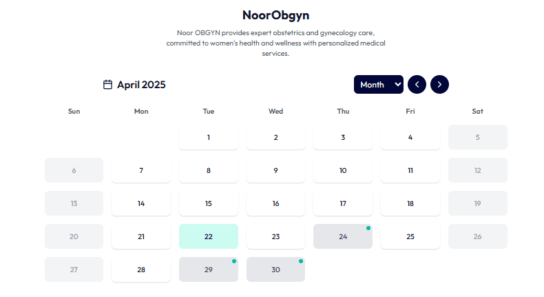 Ezappointo Booking Preview