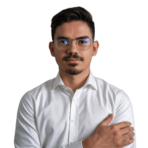 Professional collaborating on a project