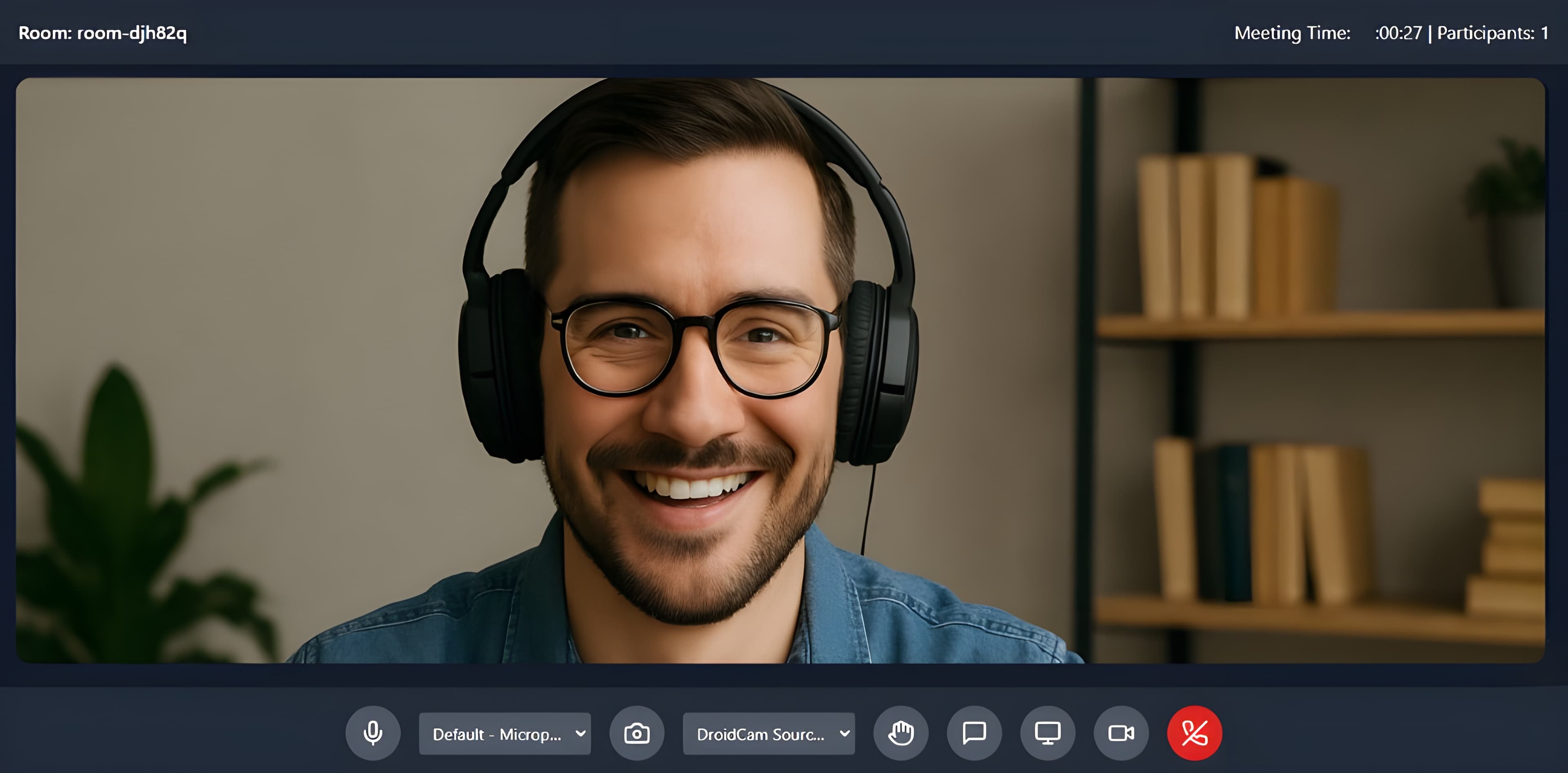 Video conferencing in action